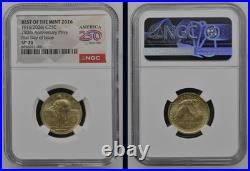 2026 W Standing Liberty Gold Coin Quarter 25c BOTM NGC SP70 First Day Issue %