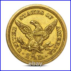 $2.50 Liberty Quarter Eagle Gold Coin (XF, Random) $2.50 Liberty Quarter Eagle Gold Coin (XF, Random)