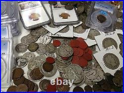 30 Coin LOT SILVER BARBER STANDING WALKING LIBERTY PCGS/NGC PROOF ROMAN GOLD#&20