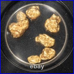 3.07 grams California Gold Nugget AGW Vaultbox NGC Genuine SKU-G6167
