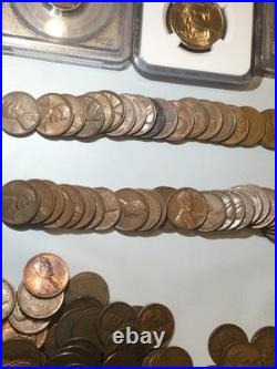 50+ Old Coins Set- With Real 24K Gold, PCGS/NGC Coin, Proof, 100+ Year Old Coin