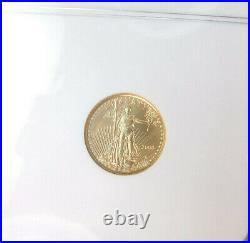 $5.00 Gold! Eagle Gem Uncirculated N. G. C 2008