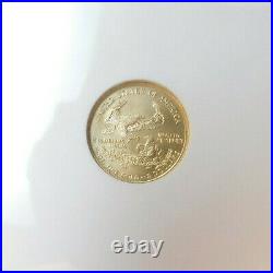 $5.00 Gold! Eagle Gem Uncirculated N. G. C 2008