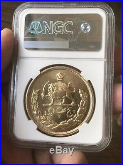 5 Pahlavi 1977 Gold Coin NGC Certified 63