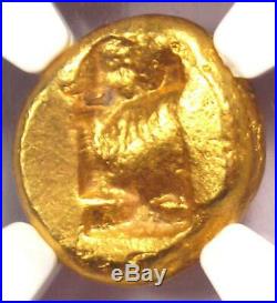 Achaemenid Empire AV Daric Gold Hero King Coin 400 BC Certified NGC Choice XF