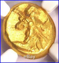 Achaemenid Empire AV Daric Gold Hero King Coin 400 BC Certified NGC Choice XF