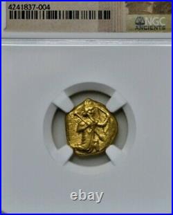 Achaemenid Empire Xeres Gold Daric NGC AU 4/4 Ancient Coin