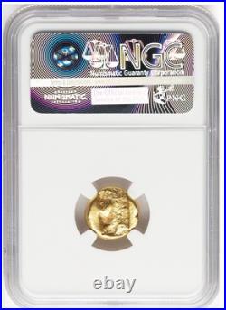 Achaemenid Persia Empire King Darius II 420-375 BC Gold Daric NGC CHAU New Coin