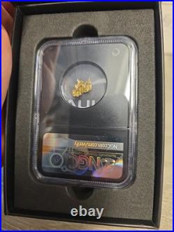 Alaska Gold Nugget NGC Vault Box UNVAULTED 1.26G