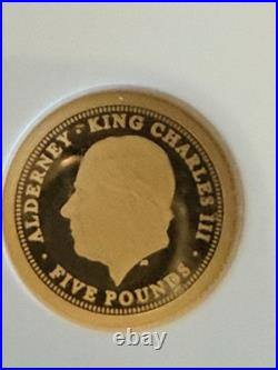 Alderney 2026 £5.5 Gram Gold Queen Elizabeth II 100th Anniv Birth NGC PF69 UC