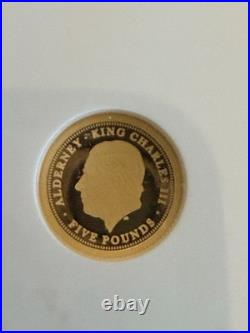 Alderney 2026 £5.5 Gram Gold Queen Elizabeth II 100th Anniv Birth NGC PF69 UC