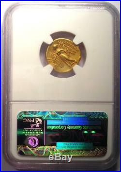 Alexander the Great III AV Gold Stater Coin 336-323 BC Certified NGC Choice XF