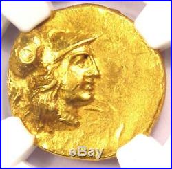 Alexander the Great III AV Gold Stater Coin 336 BC Certified NGC AU Condition