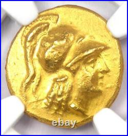 Alexander the Great III AV Stater Gold Coin 336-323 BC Certified NGC AU