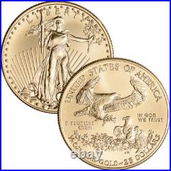 American Gold Eagle 1/2 oz $25 NGC MS70 Random Date and Label
