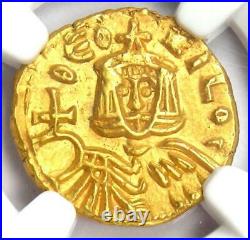 Ancient Byzantine Theophilus AV Solidus Gold Coin 829-842 AD NGC Choice AU