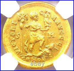 Arcadius AV Solidus Gold Roman Coin 383-408 AD Certified NGC Choice XF (EF) Arcadius AV Solidus Gold Roman Coin 383-408 AD Certified NGC Choice XF (EF)