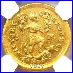 Arcadius AV Solidus Gold Roman Coin 383-408 AD Certified NGC Choice XF (EF) Arcadius AV Solidus Gold Roman Coin 383-408 AD Certified NGC Choice XF (EF)