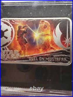 Ascension 2025 $1 Gold Duel on Mustafar Reverse Proof PF70 NGC