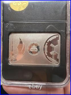Ascension 2025 $1 Gold Duel on Mustafar Reverse Proof PF70 NGC