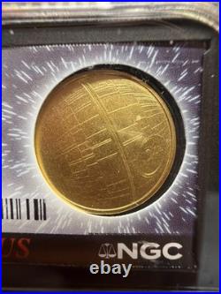 Ascension 2025 $1 Gold Duel on Mustafar Reverse Proof PF70 NGC