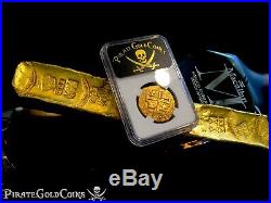 Atocha Shipwreck Gold Bar Treasure Escudos Doubloon Coin Pirate Jewelry Fleet