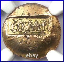 Britain Regini-Atrebates Verica AV Gold Stater Coin 10-40 AD. NGC Choice XF (EF)