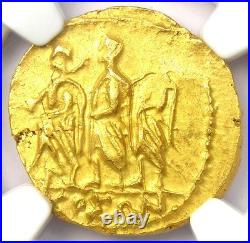 Brutus Coson Gold AV Stater Roman Thracian Scythian Coin 54 BC. Certified NGC AU