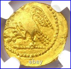Brutus Coson Gold AV Stater Roman Thracian Scythian Coin 54 BC. Certified NGC AU