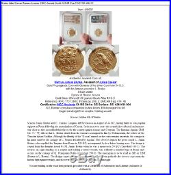 Brutus Julius Caesar Roman Assassin 44BC Ancient Greek GOLD Coin NGC MS i66630