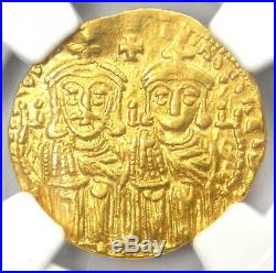 Byzantine Constantine VI AV Solidus Gold Coin 780-787 AD NGC Choice XF