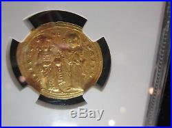 Byzantine Empire Romanus III, AD 1028-1034 NGC Gold Coin XF