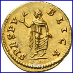 CARACALLA Authentic Ancient 198AD NGC Certified Choice MS Gold Aureus Coin