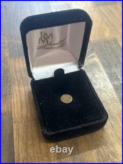 Certified 1907 MCMVII Saint Gaudens Mini 20 Dollar 10k Gold Coin. 16 Grams