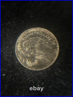 Certified 1907 MCMVII Saint Gaudens Mini 20 Dollar 10k Gold Coin. 16 Grams