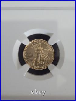 Description 2014 1/10 OZ AMERICAN GOLD EAGLE FIRST RELEASES MS-70