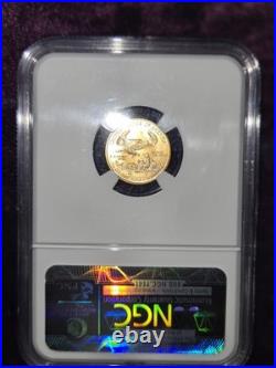 Description 2014 1/10 OZ AMERICAN GOLD EAGLE FIRST RELEASES MS-70