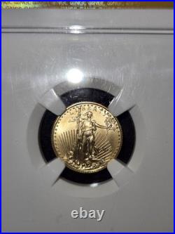 Description 2014 1/10 OZ AMERICAN GOLD EAGLE FIRST RELEASES MS-70