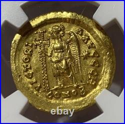 EASTERN ROMAN EMPIRE MARCIAN AD450-457 SOLIDUS (4.4g) GOLD COIN? NGC GRADED