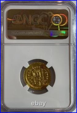 EASTERN ROMAN EMPIRE MARCIAN AD450-457 SOLIDUS (4.4g) GOLD COIN? NGC GRADED