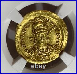 EASTERN ROMAN EMPIRE MARCIAN AD450-457 SOLIDUS (4.4g) GOLD COIN? NGC GRADED