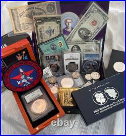 ELITE SILVER & GOLD ESTATE LOT COIN COLLECTION! PCGS or NGC MORGANS & EAGLES