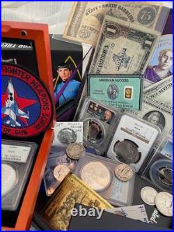 ELITE SILVER & GOLD ESTATE LOT COIN COLLECTION! PCGS or NGC MORGANS & EAGLES
