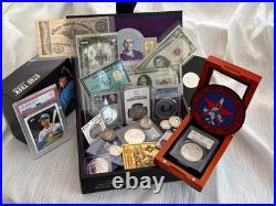 ELITE SILVER & GOLD ESTATE LOT COIN COLLECTION! PCGS or NGC MORGANS & EAGLES