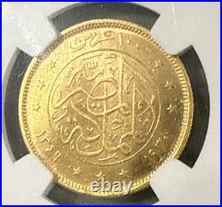 Egypt 1930 Gold 100 Pia King Fuad Ngc Ms 63? Rare Egypt 1930 Gold 100 Pia King Fuad Ngc Ms 63? Rare