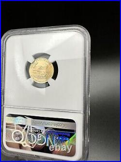 Flawless 2021 Gold Eagle NGC Slabbed and Graded Perfect MS70 $5 Eagle Type 1
