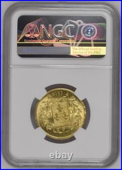 France 1818-W Louis XVIII Gold 40 Francs NGC MS-62 BU UNCIRCULATED RARE