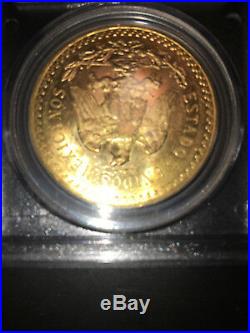 GOLD 1921 Mexico 50 Pesos Sought after FIRST YEAR of ISSUE 1921 coin