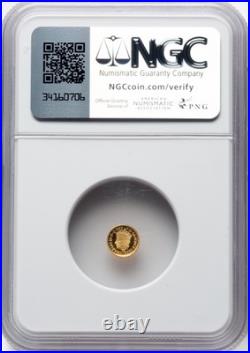 GOLD 1/40 Oz NGC PF70 2023 KING CHARLES III CORONATION G BRITAIN Fine 0.999 COIN