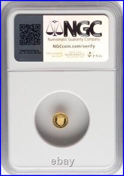 GOLD 1/40 Oz NGC PF70 2023 KING CHARLES III CORONATION G BRITAIN Fine 0.999 COIN